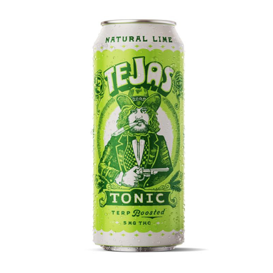 $5 +tax THC Natural Lime Tejas Tonic