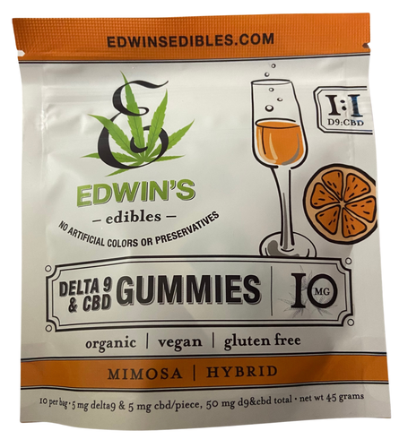 $17 +tax THC/CBD Gummies Mimosa